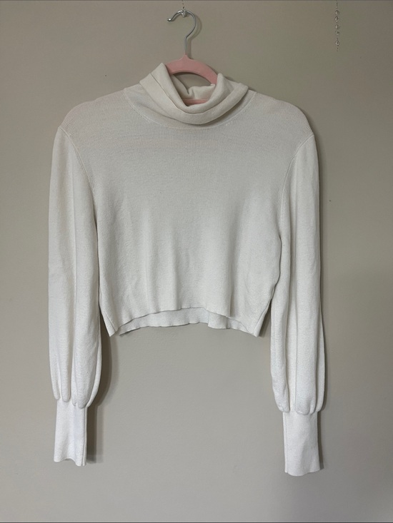 Wilfred Sweaters - Wilfred Cream Turtleneck Knit Top